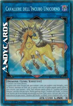 CAVALIERE DELL'INCUBO UNICORNO