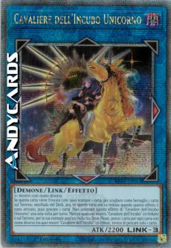 CAVALIERE DELL'INCUBO UNICORNO