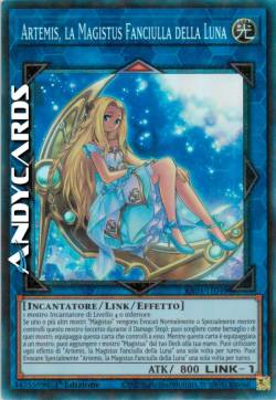 ARTEMIS, LA MAGISTUS FANCIULLA DELLA LUNA