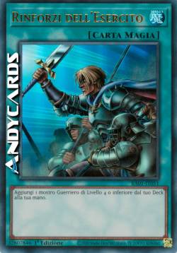 RINFORZI DELL'ESERCITO