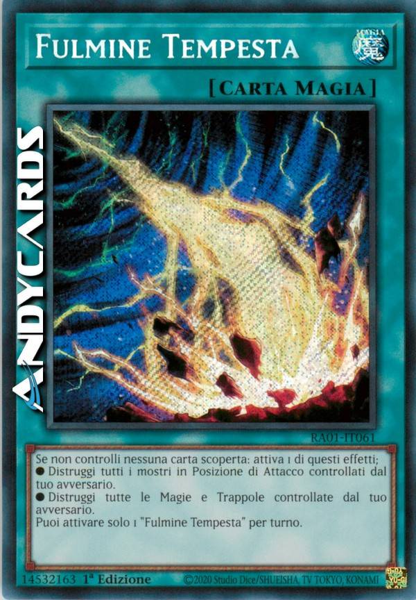 Yu-Gi-Oh! Karte Lightning Storm – IGAS-EN067 Secret Rare, Unlimited Edition, Aus Dem Ignition Assault Booster
