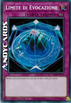 LIMITE DI EVOCAZIONE