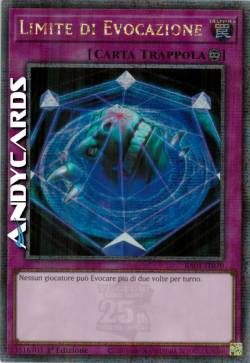 LIMITE DI EVOCAZIONE