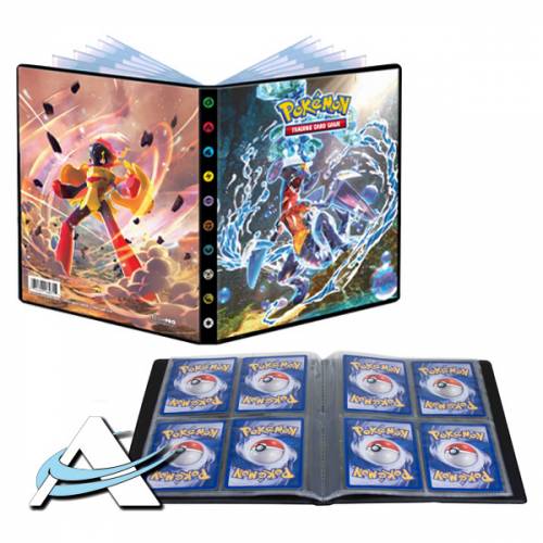 Ultra PRO Album 4 Pocket (80 Cards) - Pokémon Paradox Rift, Garchomp & Armarouge