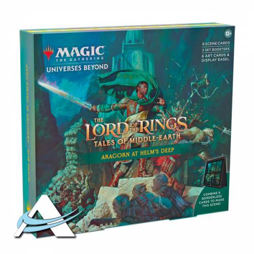 Confezione Scena Holiday - Mondi Altrove - Il Signore degli Anelli, Racconti nella Terra di Mezzo - Aragorn al Fosso di Helm - EN