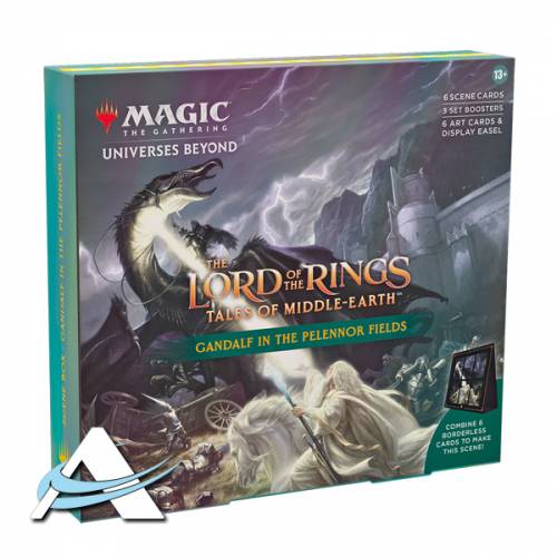 Confezione Scena Holiday - Mondi Altrove - Il Signore degli Anelli, Racconti nella Terra di Mezzo - Gandalf nei Campi del Pelennor - EN