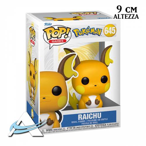 Funko POP! Games - Raichu Pokémon  (9 cm) - 645