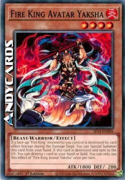 RE DEL FUOCO AVATAR YAKSHA