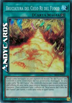 Bruciatura del Cielo Re del Fuoco