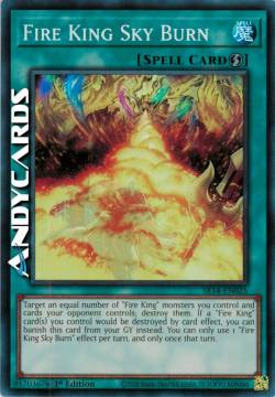 Bruciatura del Cielo Re del Fuoco