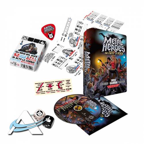 Metal Heroes and the Fate of Rock + Cofanetto Esclusivo - Librogame