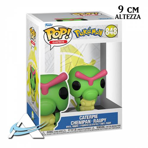 Funko POP! Games - Caterpie Pokémon  (9 cm) - 848