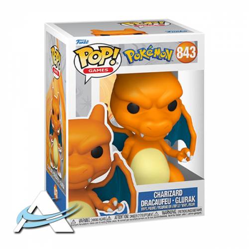 Funko POP! Games - Charizard Pokémon  (9 cm) - 843