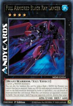 LANCIERE RAGGIO NERO ARMATURA COMPLETA