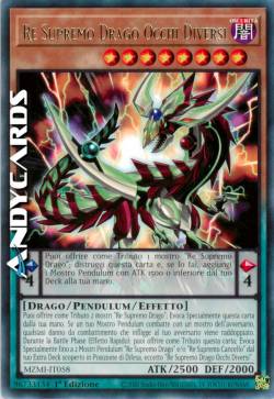 RE SUPREMO DRAGO OCCHI DIVERSI