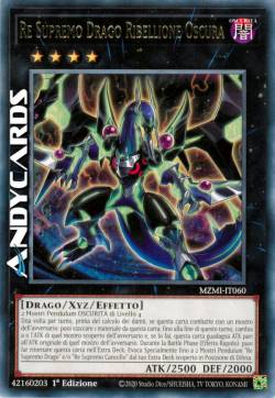 RE SUPREMO DRAGO RIBELLIONE OSCURA