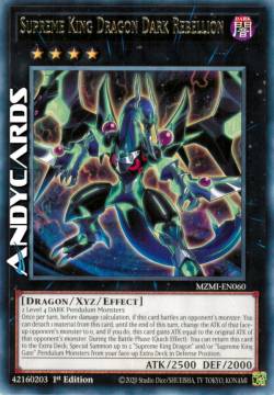 RE SUPREMO DRAGO RIBELLIONE OSCURA