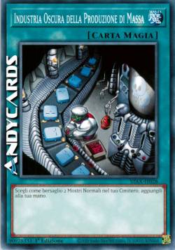 INDUSTRIA OSCURA DELLA PRODUZIONE DI MASSA