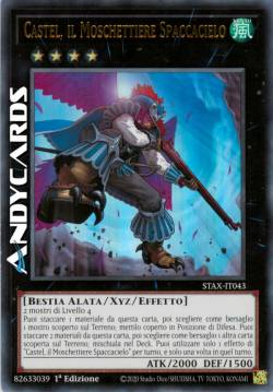 CASTEL, IL MOSCHETTIERE SPACCACIELO