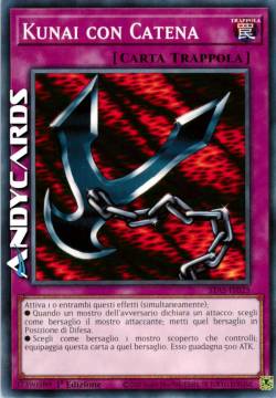 KUNAI CON CATENA