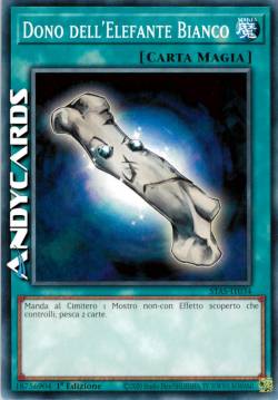 DONO DELL'ELEFANTE BIANCO
