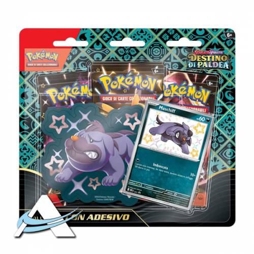 Paldean Fates Tech Sticker Collection, Maschiff - IT