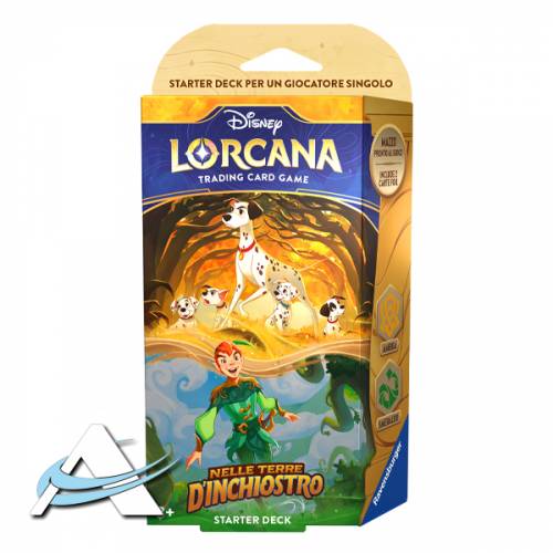 Starter Deck Disney Lorcana Into the Inklands - Amber & Emerald - IT