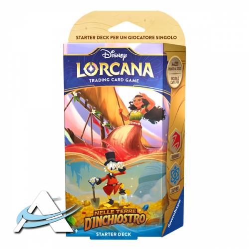 Starter Deck Disney Lorcana Into the Inklands - Ruby & Sapphire - IT