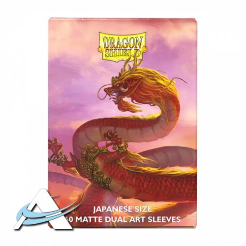 Bustine Protettive Dragon Shield Small - DUAL ART Wood Dragon 2024