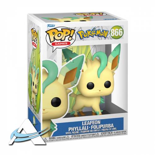 Funko POP! Games - Leafeon Pokémon  (9 cm) - 866