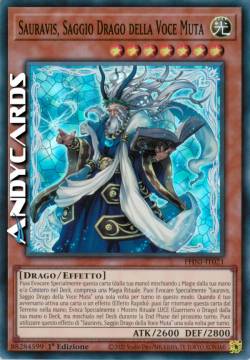 Sauravis, Saggio Drago della Voce Muta