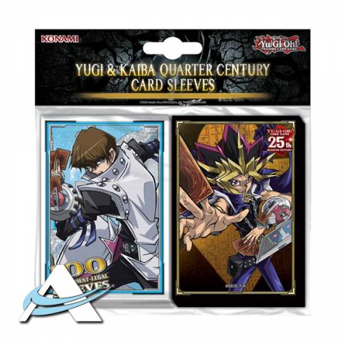 Yugioh Protective Sleeves - Yugi & Kaiba Quarter Century