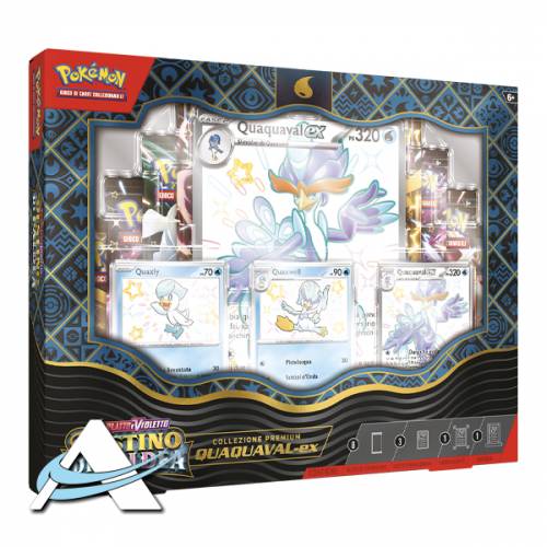 Paldean Fates Premium Collection, Quaquaval-ex - IT