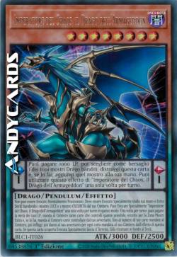 IMPERATORE DEL CHAOS, IL DRAGO DELL'ARMAGEDDON
