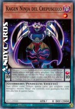 KAGEN NINJA DEL CREPUSCOLO