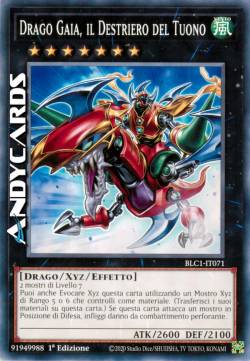 DRAGO GAIA, IL DESTRIERO DEL TUONO