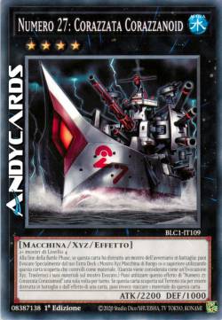 NUMERO 27: CORAZZATA CORAZZANOID