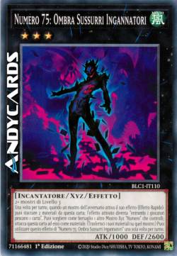 NUMERO 75: OMBRA SUSSURRI INGANNATORI