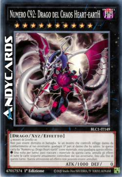 NUMERO C92: DRAGO DEL CHAOS HEART-EARTH