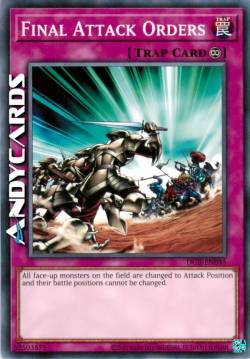 ORDINI DI ATTACCO FINALE