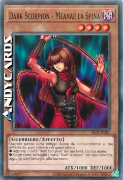 DARK SCORPION - MEANAE LA SPINA