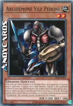 ARCIDEMONE VILE PEDONE