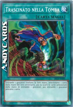 TRASCINATO NELLA TOMBA