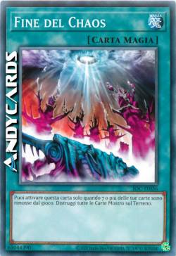 FINE DEL CHAOS