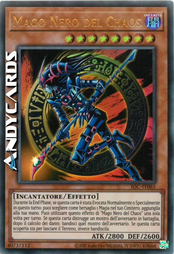 DARK MAGICIAN OF CHAOS | AndyCards Srl