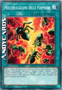 MOLTIPLICAZIONE DELLE FORMICHE