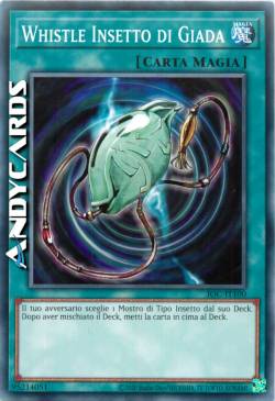 WHISTLE INSETTO DI GIADA