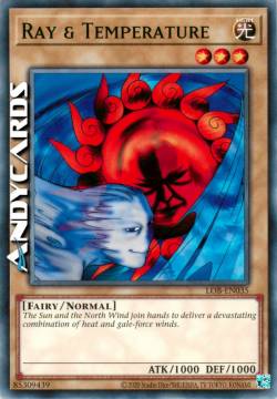 RAGGIO E TEMPERATURA