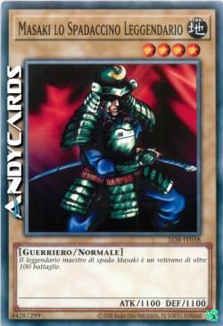 MASAKI LO SPADACCINO LEGGENDARIO