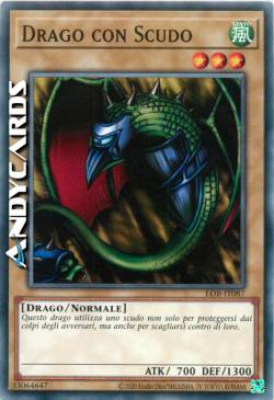 DRAGO CON SCUDO